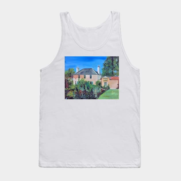 Scottish Country Garden And Cottage Tank Top by golan22may